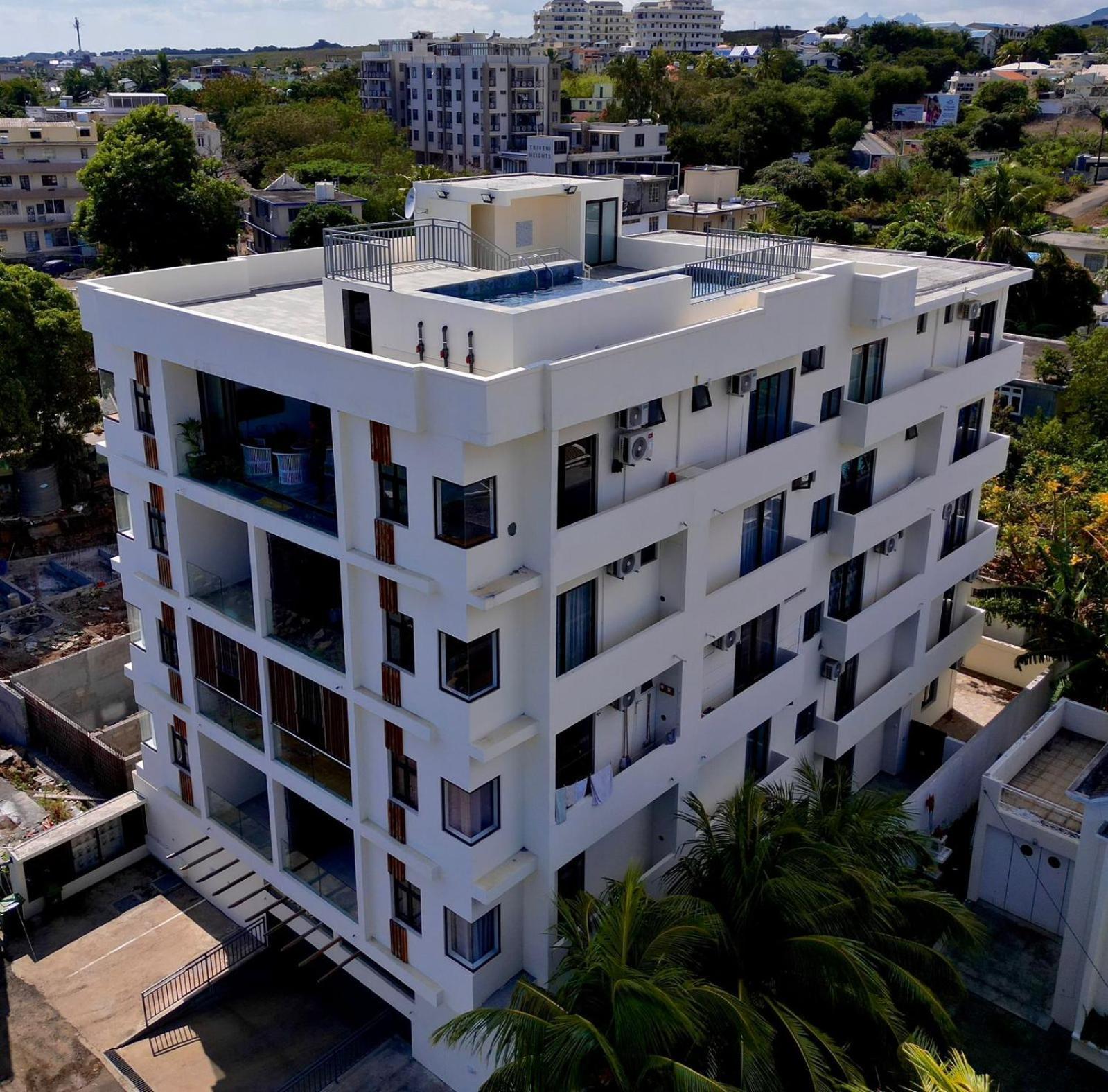 Cozy Seaview Penthouse Lägenhet Flic-en-Flacq Exteriör bild